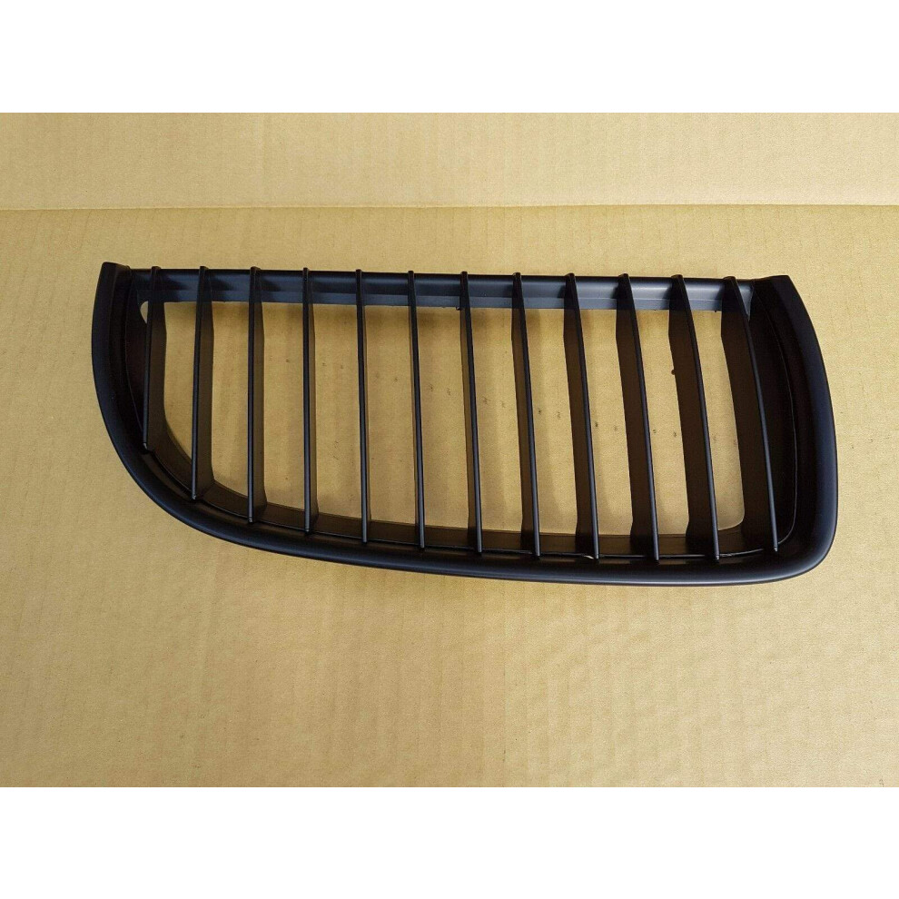 Kidney Grille Driver Side Matte Black Fits BMW 3 E90 E91 Saloon/Estate 2005-2008 - Image 3