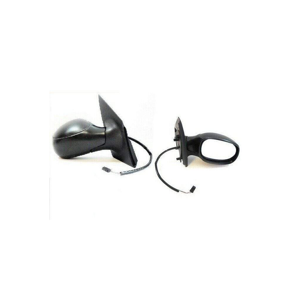 Door Wing Mirror Electric Textured Cover Right O/S Citroen C2 2003-2010 Black 7426860416264