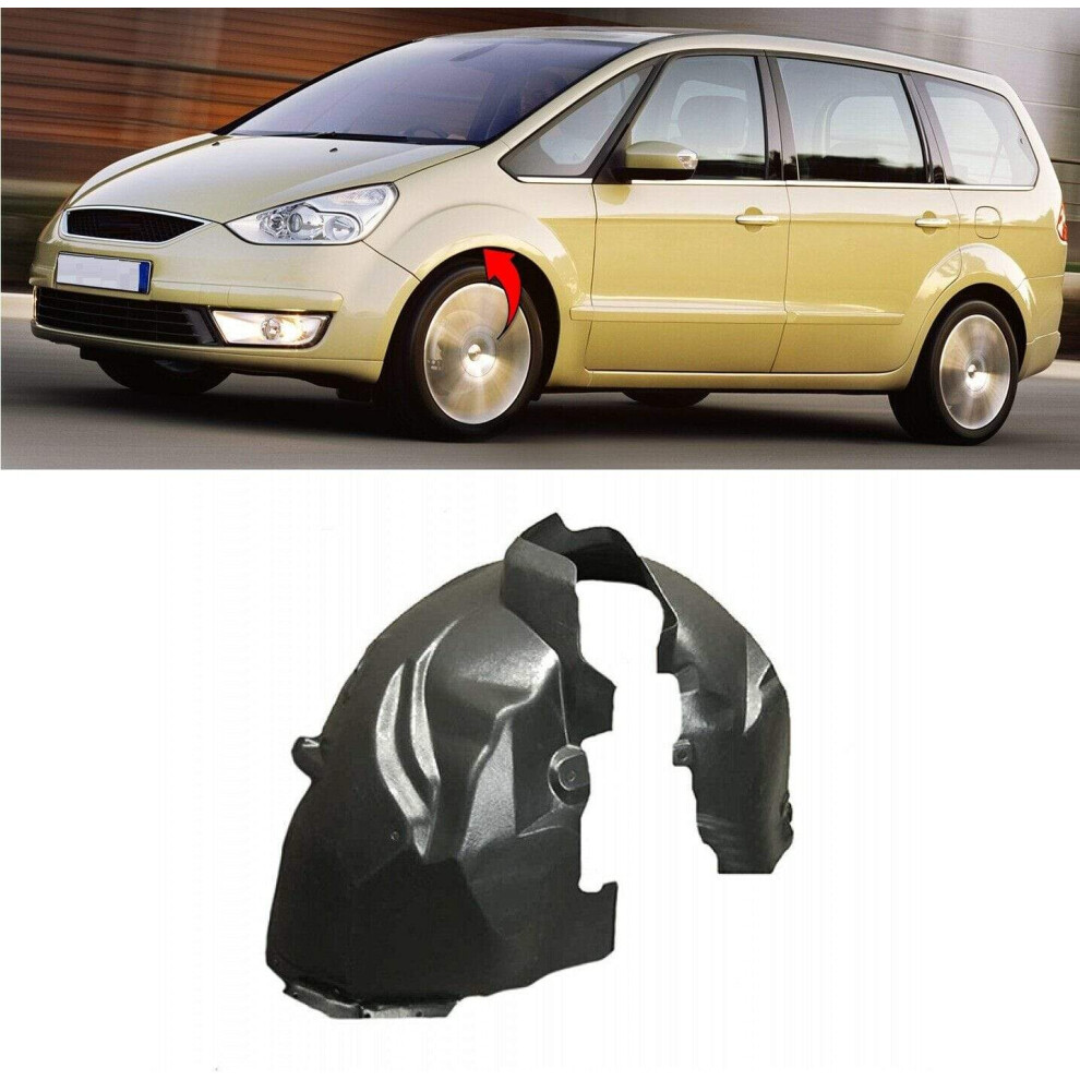 Front Wing Arch Liner Splash Guard Left Complete Ford Galaxy S-Max 2006-2010 New 7426860419258