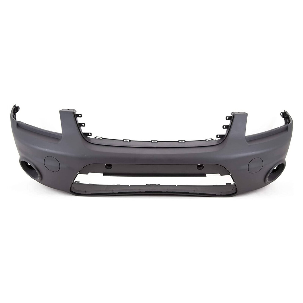 Front Bumper With Fog Hole Ford Transit Connect 2009-2013 New High Quality Black 7426860422036