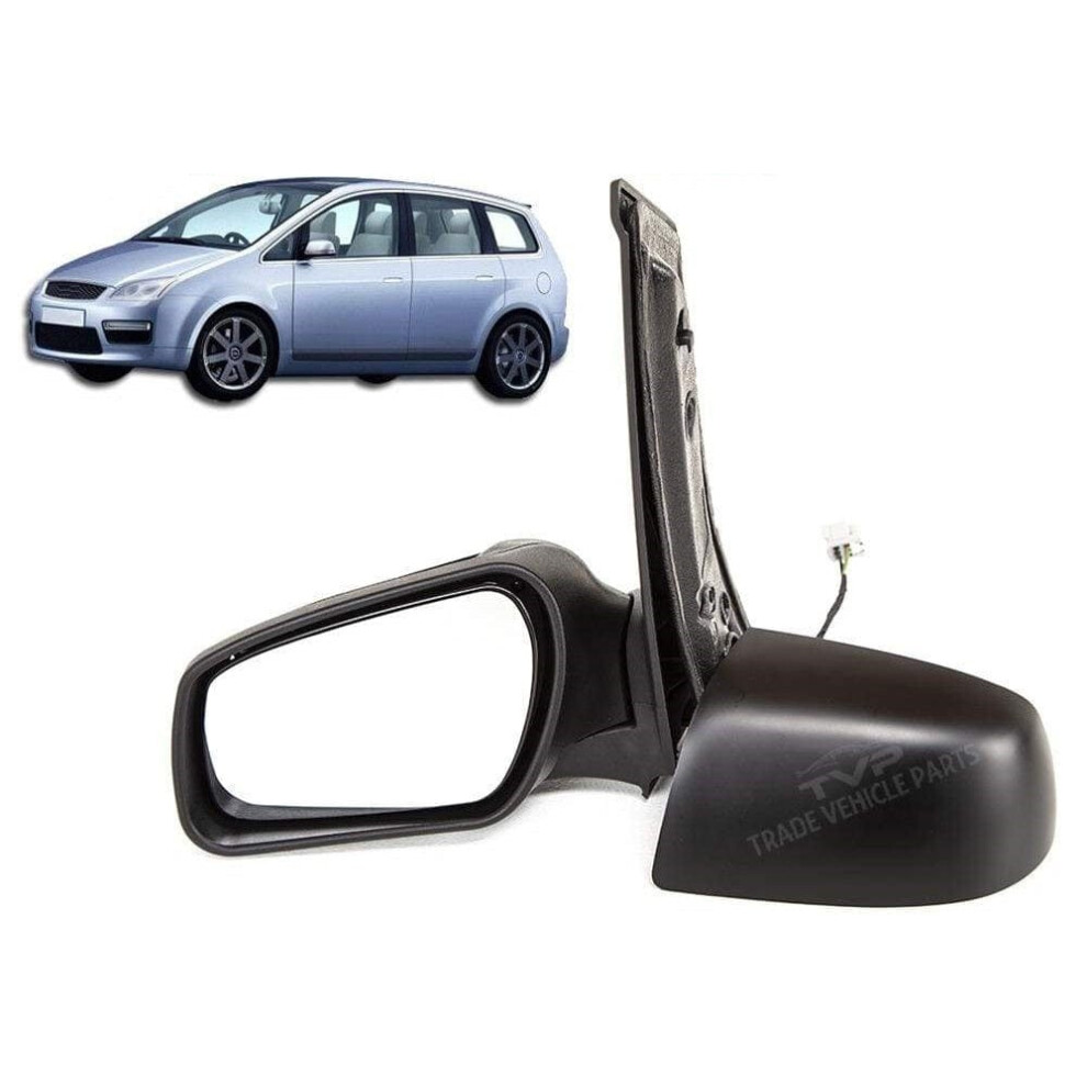 Door Wing Mirror Electric Heated Primed Cover Left N/S Ford C-Max 2004-2007 New 7426938510986