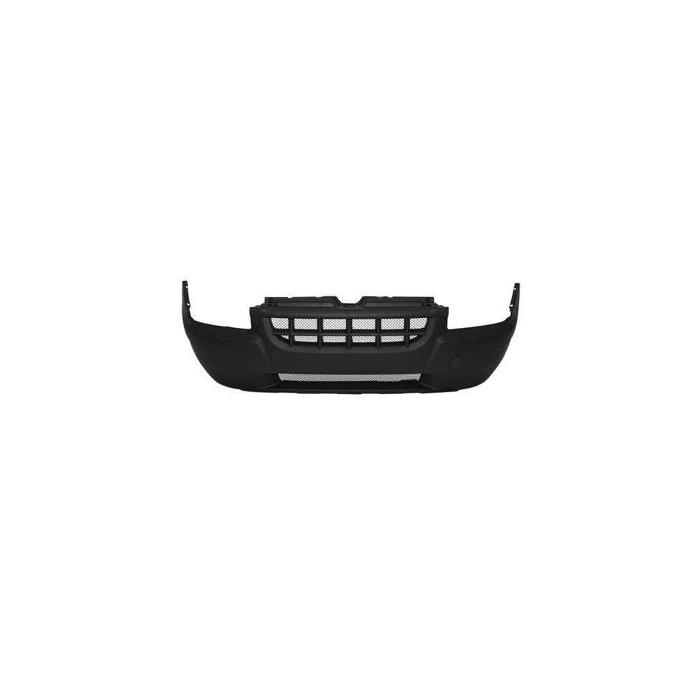 Front Bumper With Grille Fiat Doblo 2000-2005 Brand New High Quality Black 7426860424108