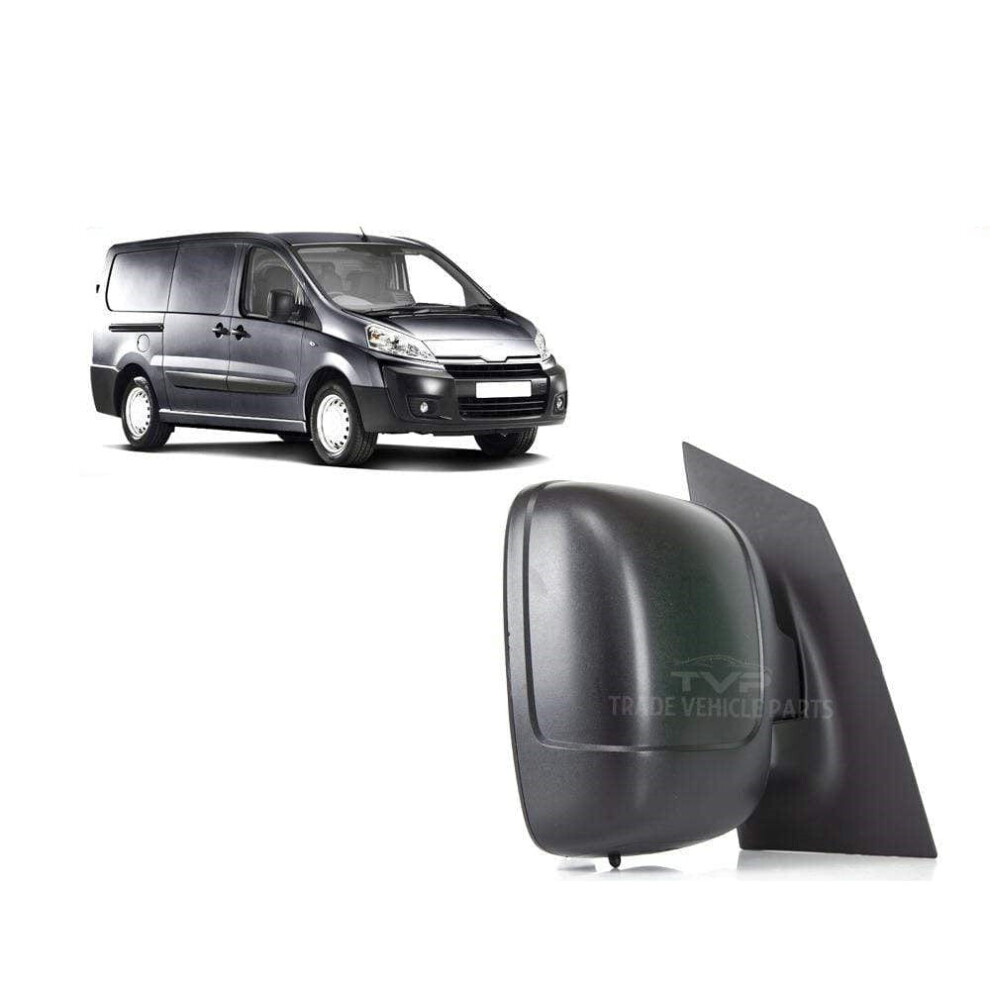 Tvp Trade Vehicle Parts.co.uk Black Door Wing Mirror Heated Electric Twin O/S Right Toyota Proace 2013-2016