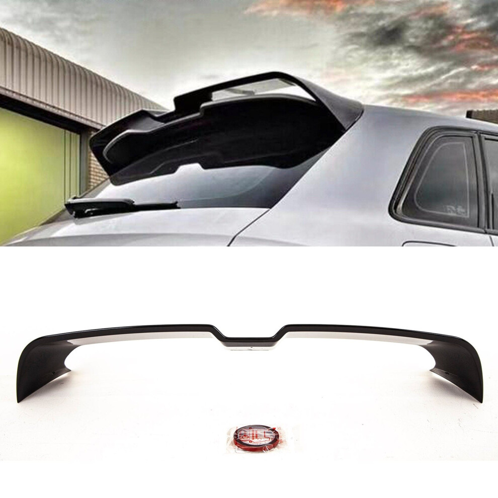 Roof Boot Spoiler Rs3 Look Gloss Audi A3 S3 Rs3 8V Sportback 2013-2020 Black 9145588450180