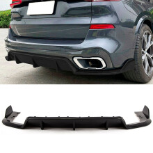 Fits BMW X5 G05 2019- Rear Bumper Diffuser Spoiler Gloss Black