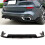 Fits BMW X5 G05 2019- Rear Bumper Diffuser Spoiler Gloss Black 1