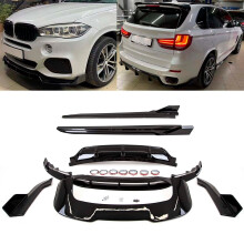 Fits BMW X5 F15 2013-2018 Aero Body Kit Front Splitter Rear Diffuser Side Skirts Spoiler