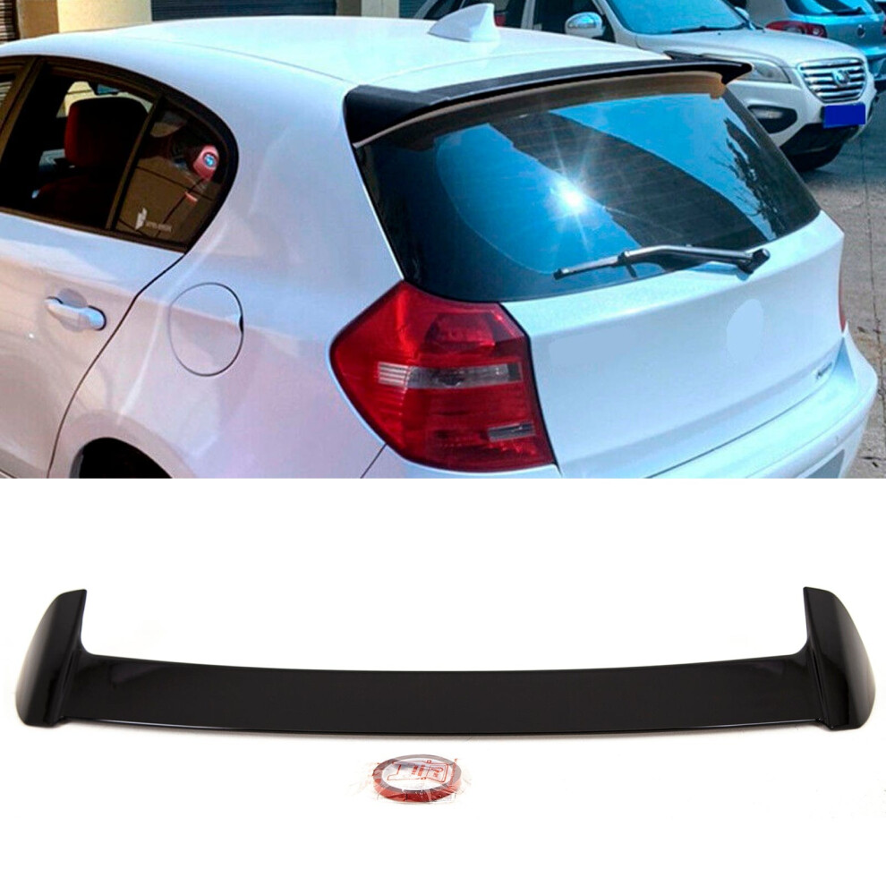 Fits Bmw 1 Series E81 E87 2004-2011 Rear Roof Boot Lip Spoiler Gloss Black 9145588449948
