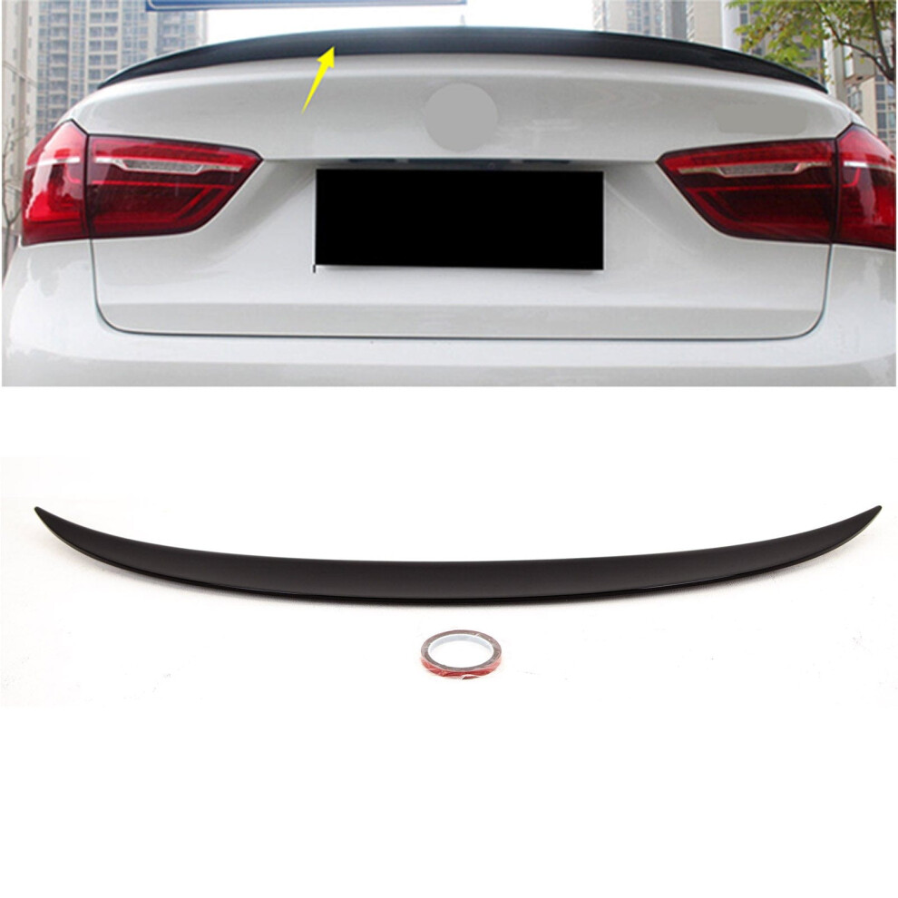 Rear Trunk Boot Lip Spoiler M Performance A Style Gloss Bmw X6 F16 X6m F86 Black 9145588450128