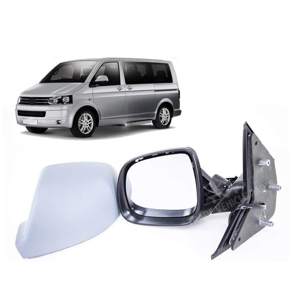 Door Wing Mirror Elect Heated Power Fold Primed Left Vw Caravelle 2010-2015 New 7426938489756