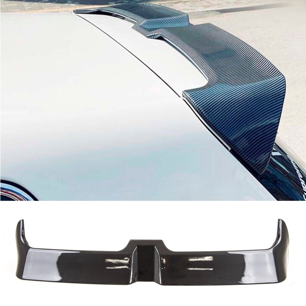 Rear Roof Boot Lip Spoiler Oettinger Style Carbon Look Vw Polo Mk5 6R 6C 2009-17 9145588450432