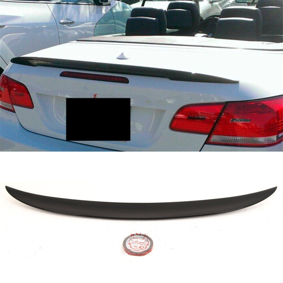 Rear Trunk Boot Spoiler Mp Style Gloss Bmw 3 Series E93 M3 Convertible Black 9145588378033