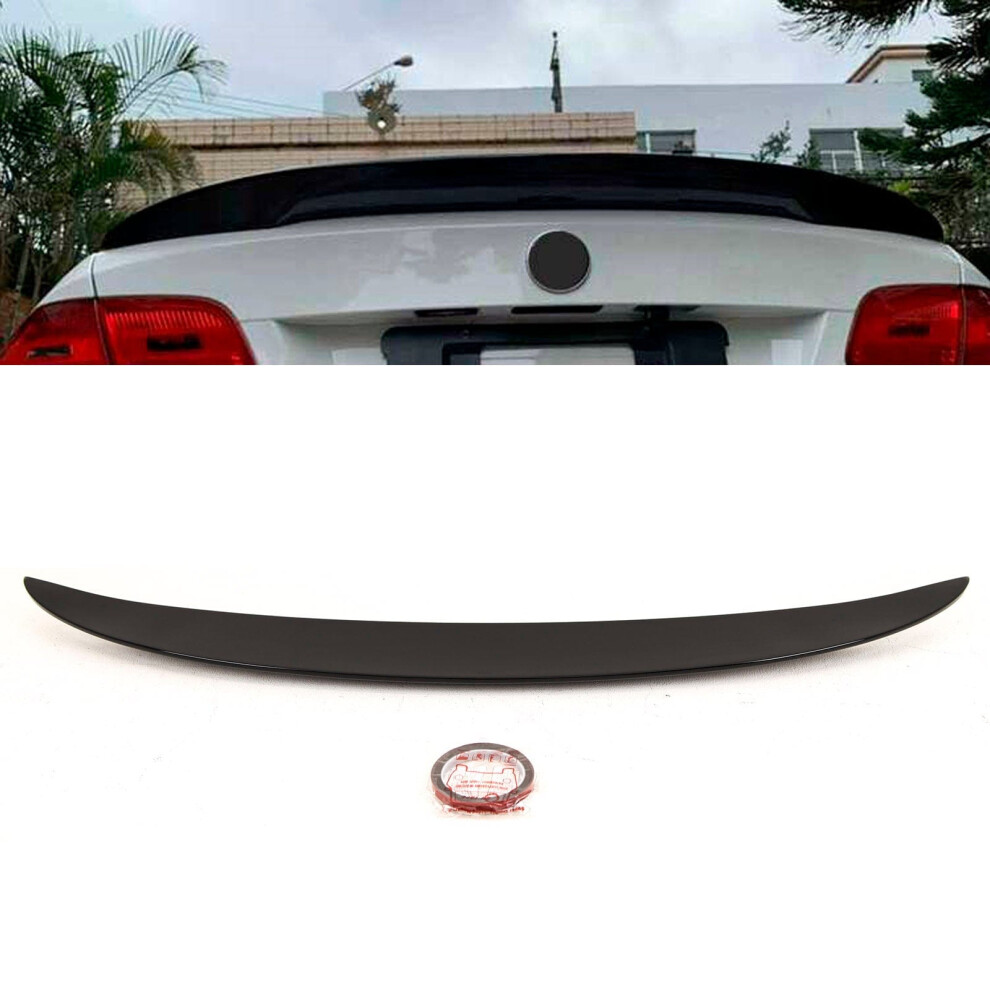 Fits Bmw 3 Series E92 Coupe 2006- Rear Trunk Boot Spoiler Gloss Black 9145588377999