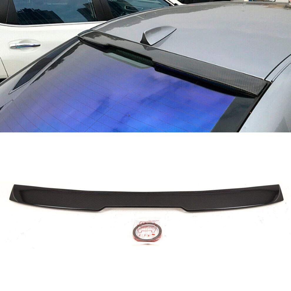 Rear Roof Boot Lip Spoiler M Style Carbon Look Bmw 5 Series E60 M5 2004-2010 9145588378194