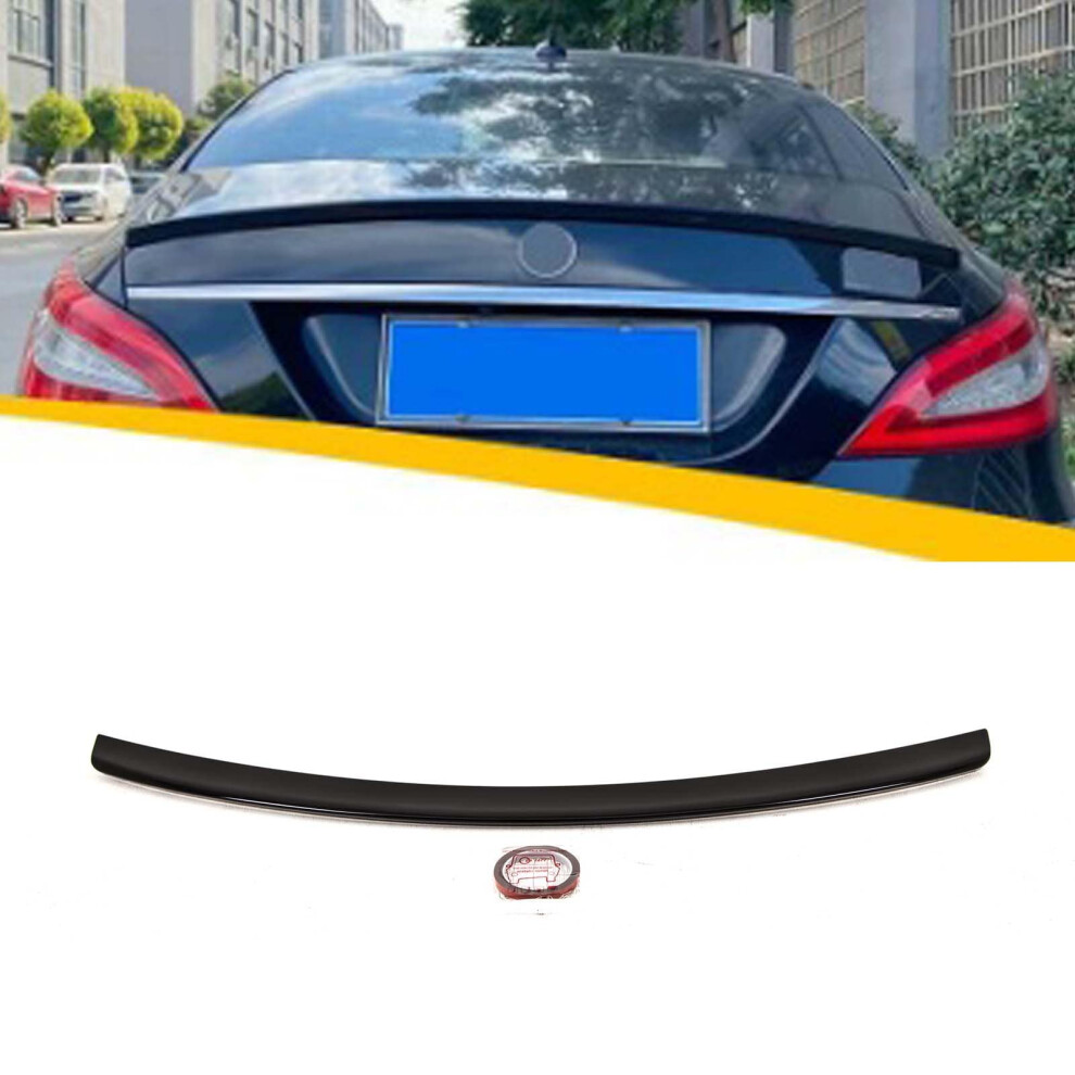 Boot Trunk Spoiler Amg Style Gloss Mercedes Cls Class W218 C218 2011-2018 Black 9145588378491
