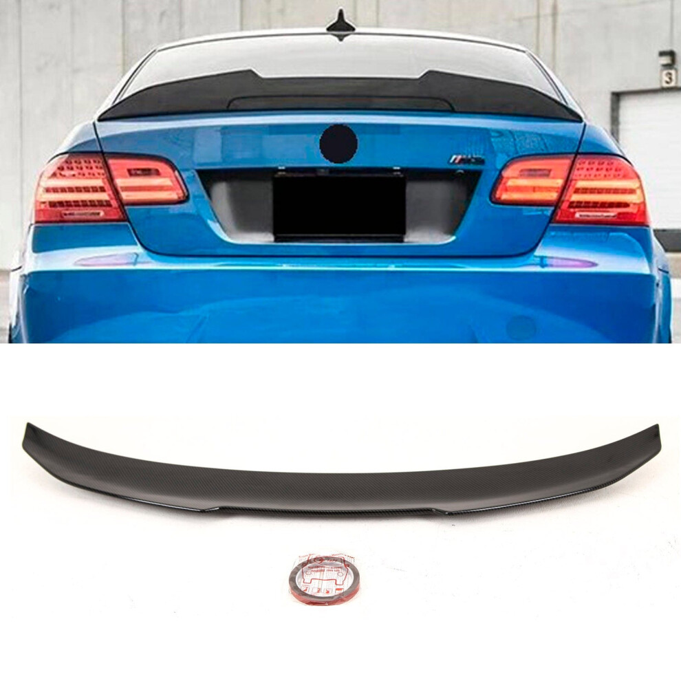 Rear Trunk Boot Spoiler Psm Style Carbon Look Bmw 3 Series E92 Coupe 2006-2013 9145588378026