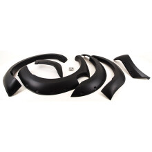 Wheel Arches Fender Flares Rivet Style Matte Black For Ford Ranger T6 09/2015-19