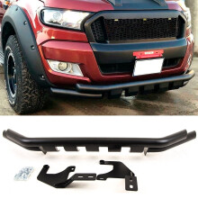 Front Bumper City Bar Spoiler Nudge Bull Bar Black For Ford Ranger 09/2015-2022