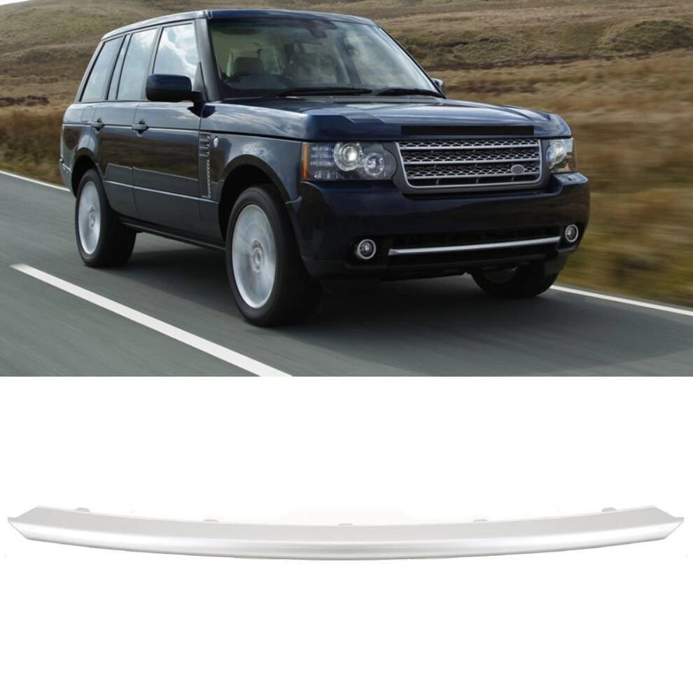 Fits Range Rover Vogue L322 2009-2012 Front Bumper Moulding Silver - Image 3