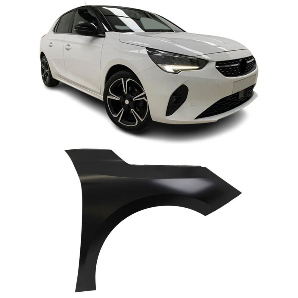 Front Wing Primed Driver Side Fits Vauxhall Corsa F 2019- 9145588446206