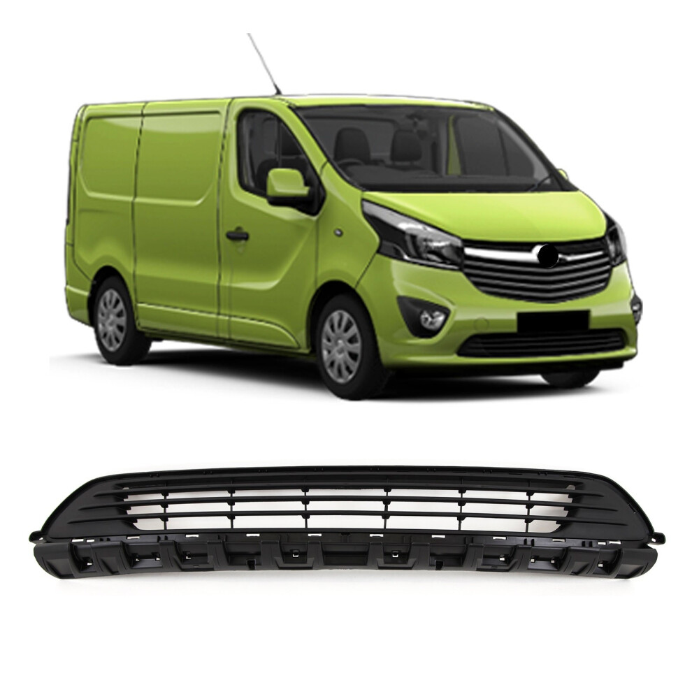 Front Bumper Centre Grille 93868858 Brand New For Vauxhall Vivaro 2014-2019 9145588445926