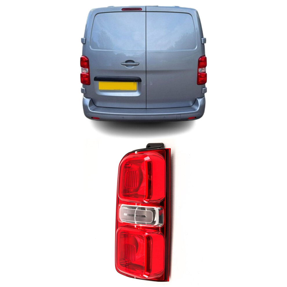 Tvp Trade Vehicle Parts.co.uk Rear Light Tail Back Lamp Driver Side For Vauxhall Vivaro Brand New 2019-2023