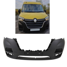 Front Bumper W/O PDC and Washer Holes Brand New For Renault Master 2019-2024
