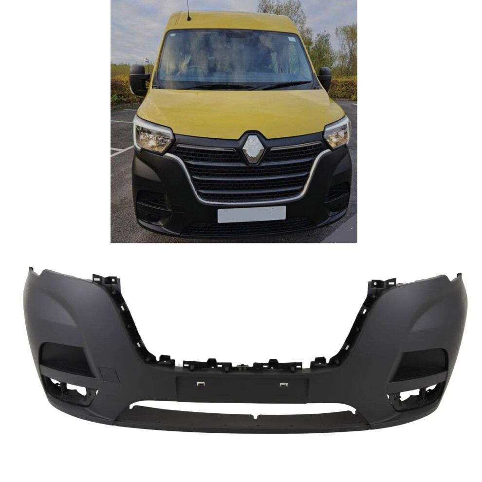 Tvp Trade Vehicle Parts.co.uk Front Bumper W/O Pdc And Washer Holes Brand New For Renault Master 2019-2024