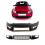 Front Bumper Complete Kit No PDC & Washer Holes Primed VW Polo 2014-2017 1