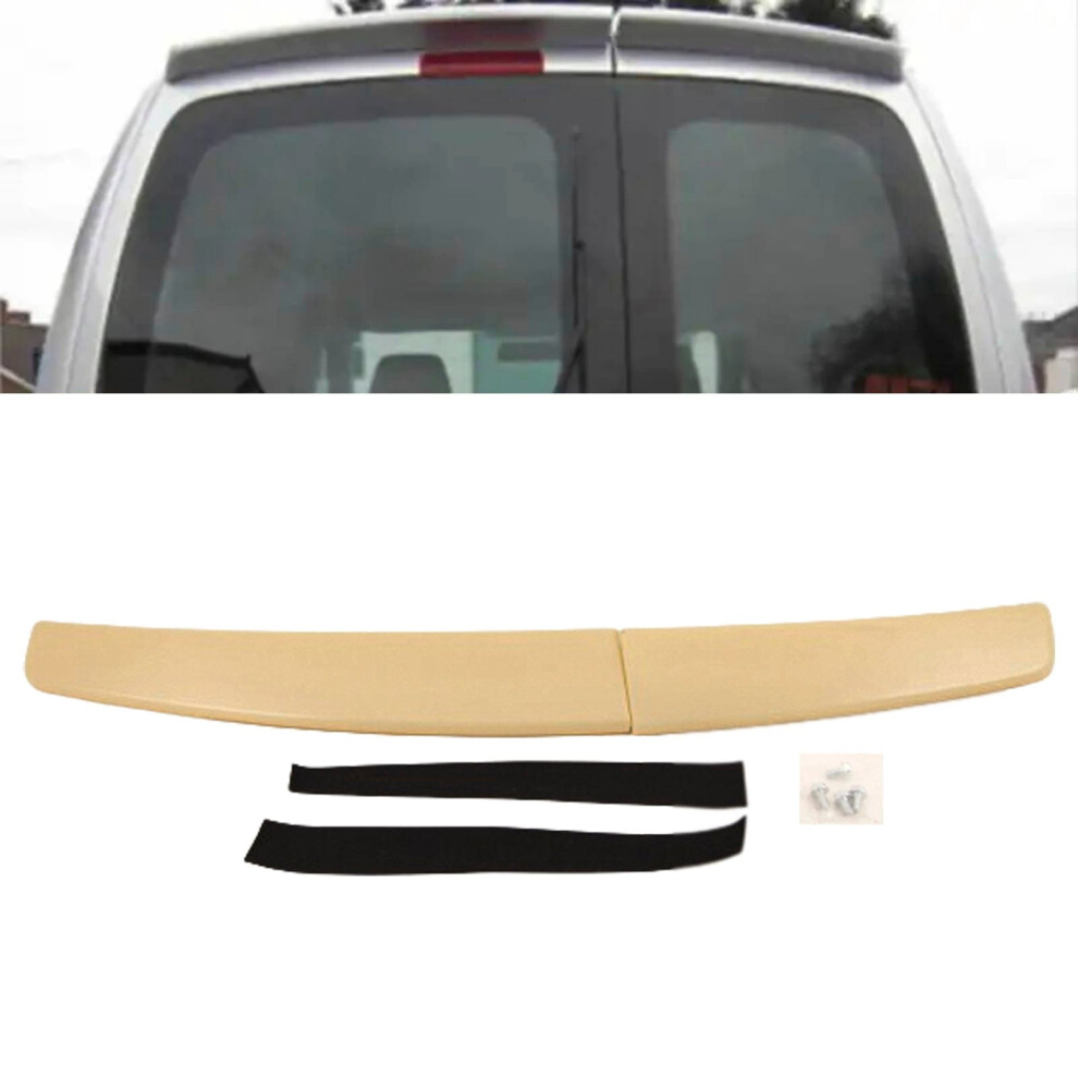 Twin Barn Door Roof Spoiler Sportline Style Unpainted Vw Caddy & Maxi 2004-2020 9145588377876
