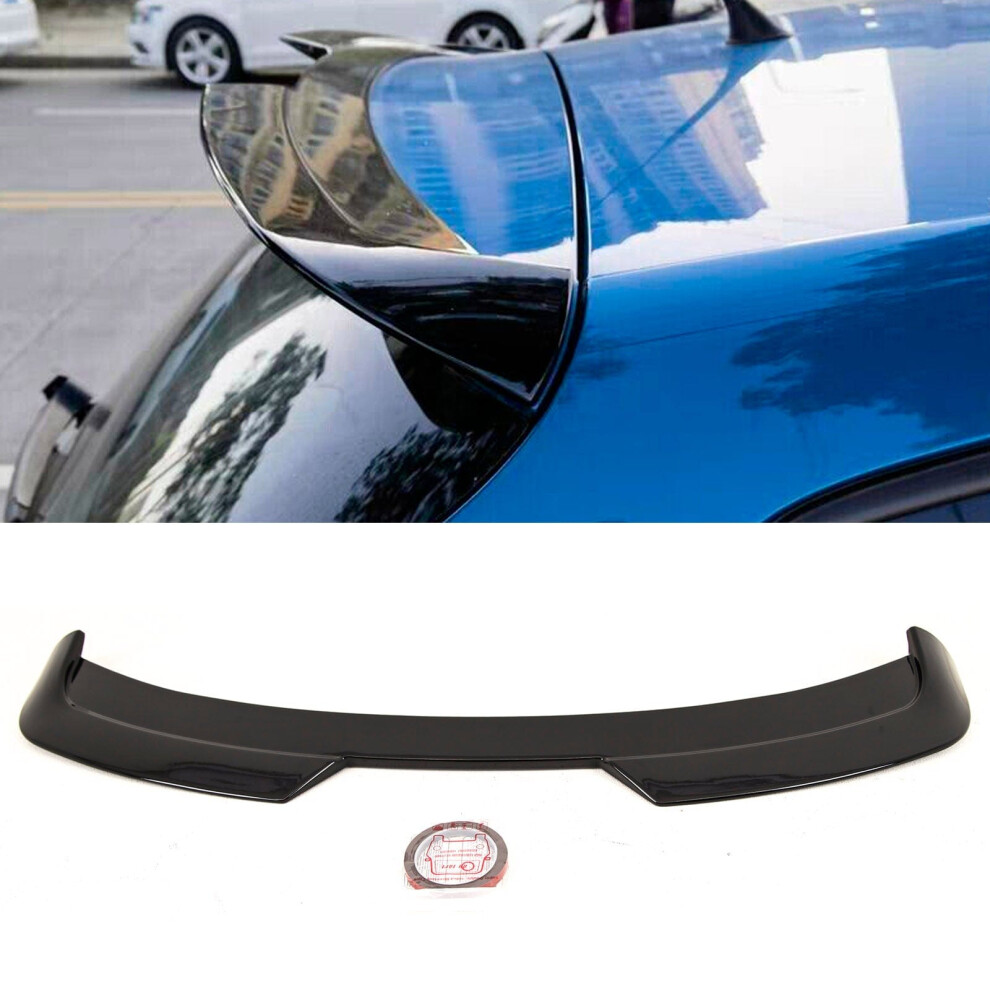 Fits Seat Leon Mk2 2009-2012 Rear Roof Boot Lip Spoiler Gloss Black