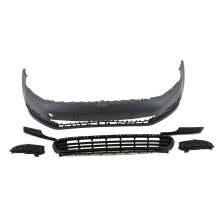Front Bumper Complete Kit No PDC & Washer Holes Primed Vw Golf MK7 2012-2017