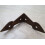 Pack Of 2 Arrow Head Corner Brace Rust Small. 1