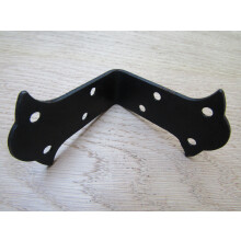Pack Of 2 Butterfly Corner Brace Black.