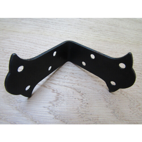 Pack Of 2 Butterfly Corner Brace Black.