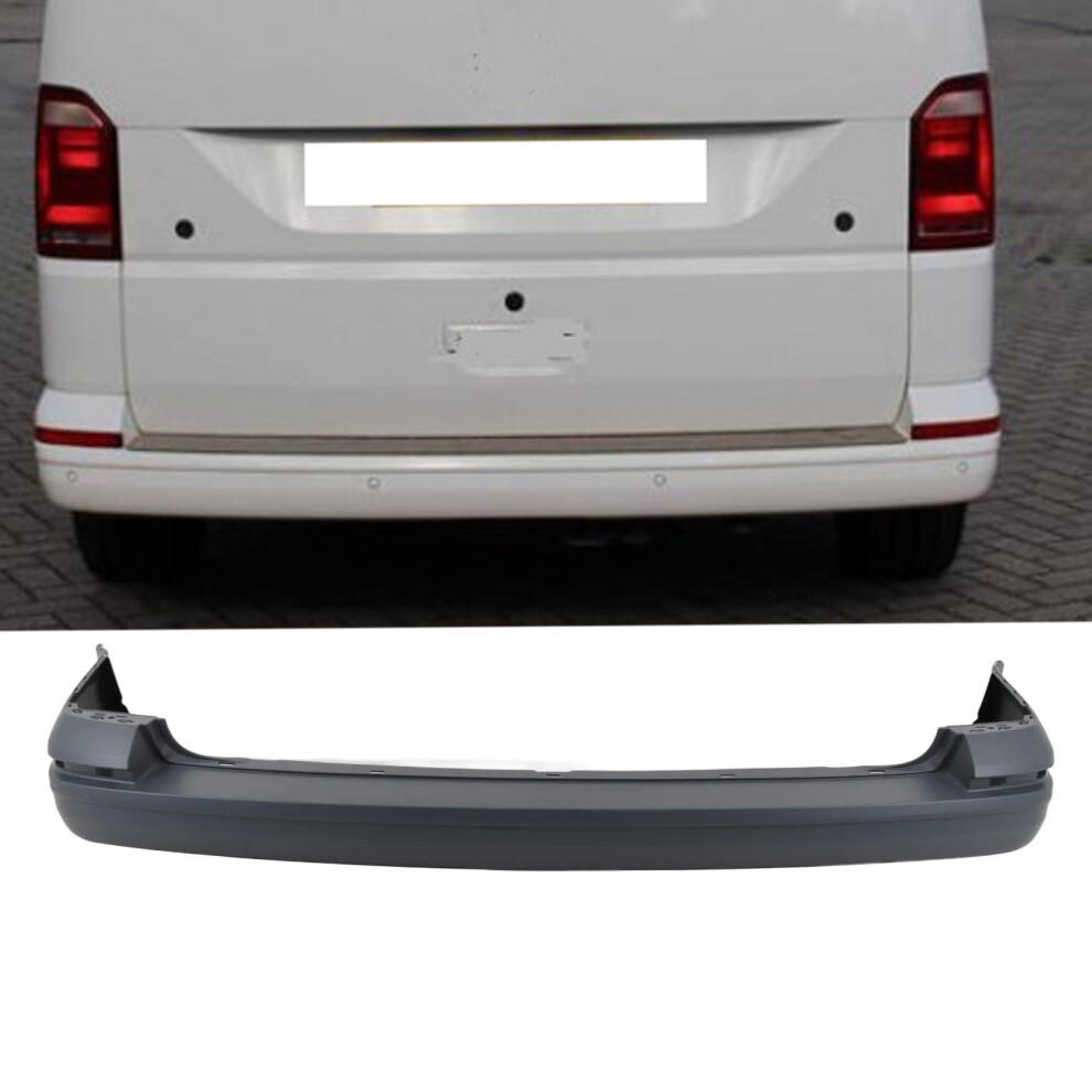 Rear Bumper Tailgate Primed No Pdc 7E5807417cgru New For Vw Transporter 2015- 9145588445919