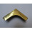 Pack Of 2 Military Chest Corner Polished Brass. 1