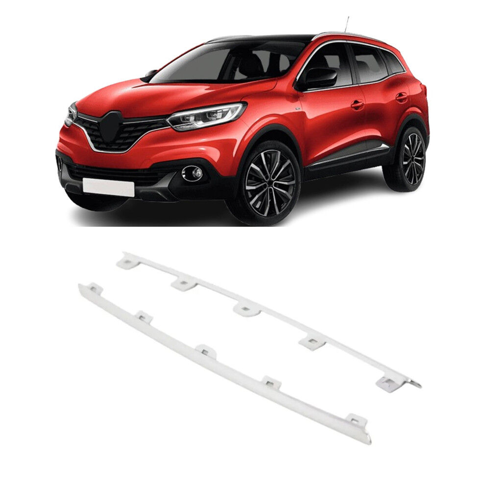 Front Bumper Main Grille Chrome Mouldings For Renault Kadjar 2015-2018 9145588440327