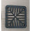 7" Cast Iron Gully Cover Square Black Antique Lid 1