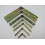 Pack Of 4 Yellow Passivated Corner Braces 2" 1