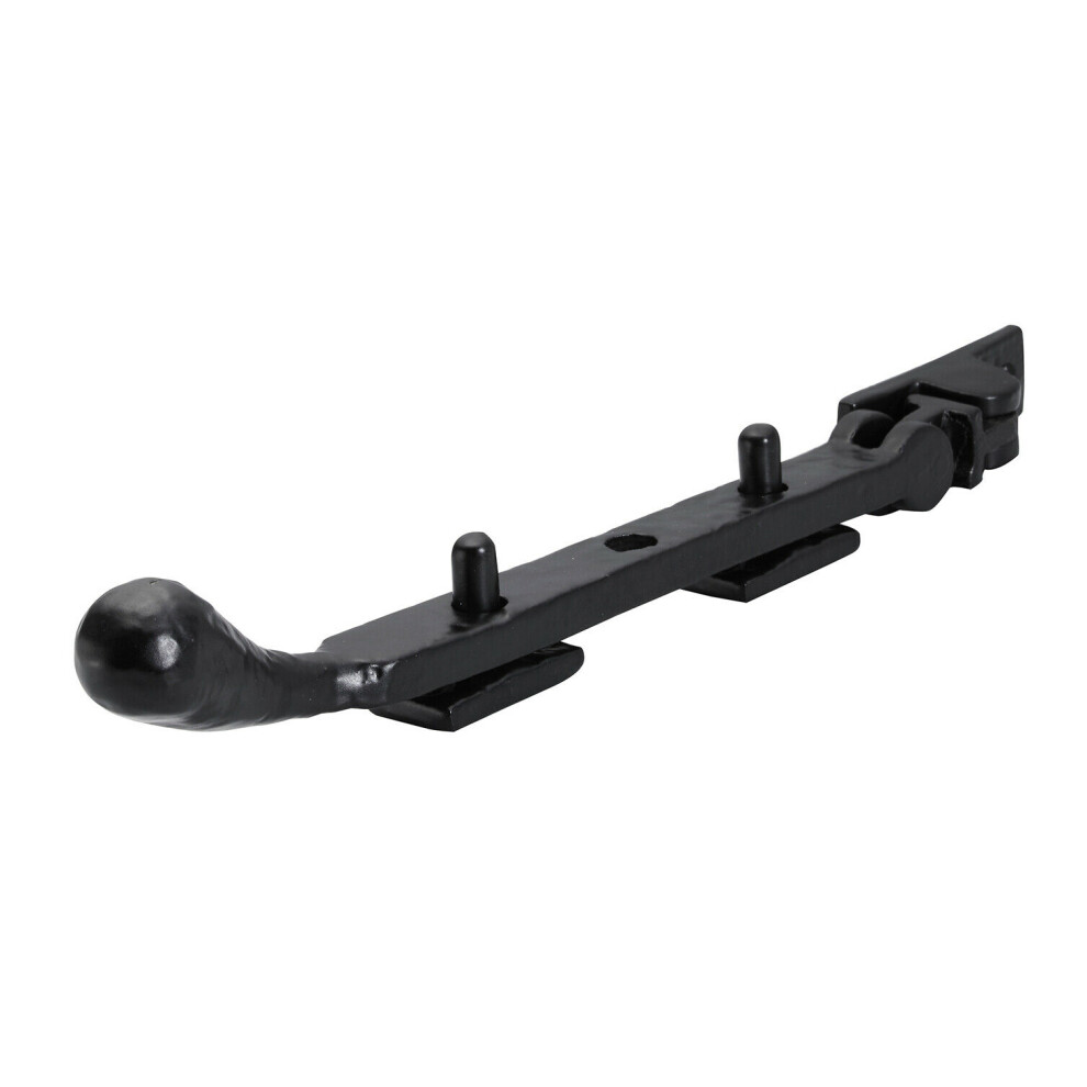 Black Antique 8'' Bulb Tip Casement Stay Arm 5060412328685