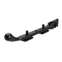 Black Antique 12'' Bulb Tip Casement Stay Arm