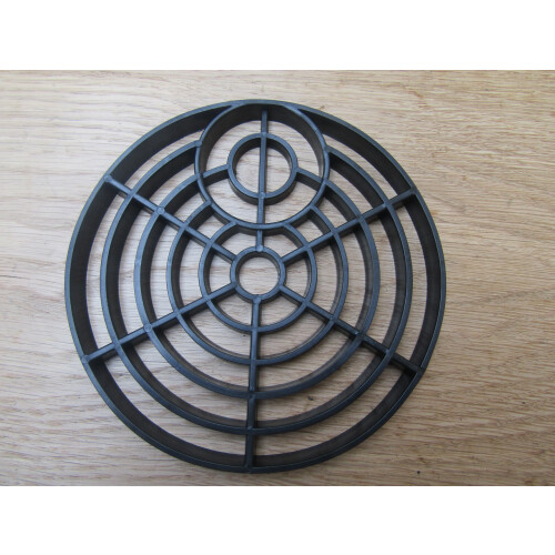 Round Plastic Black Gutter Cover