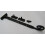Black Antique Curly Casement Stay Arm 8" 1