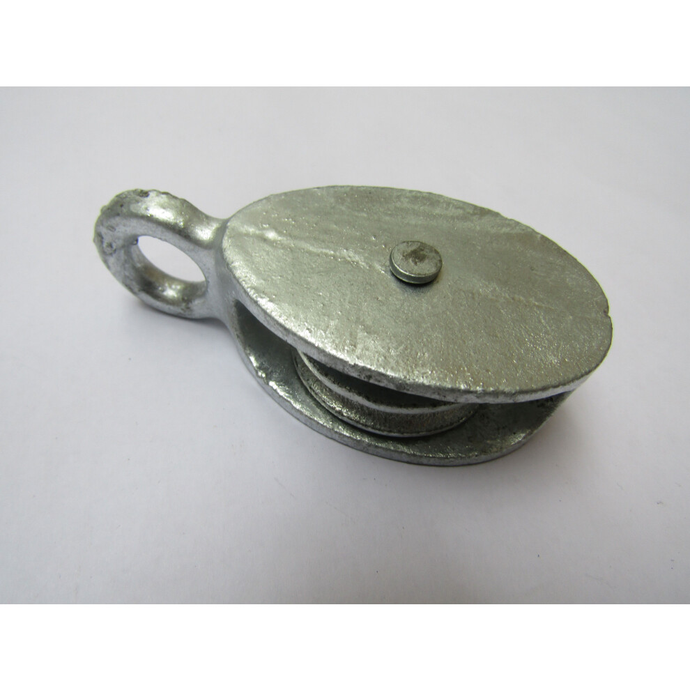 Cast Iron Galvanised Awning Pulley 38Mm 5057067997595