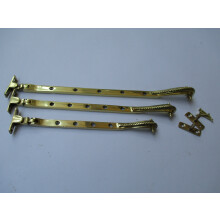 Georgian Casement stay Arm 10" Polished Brass