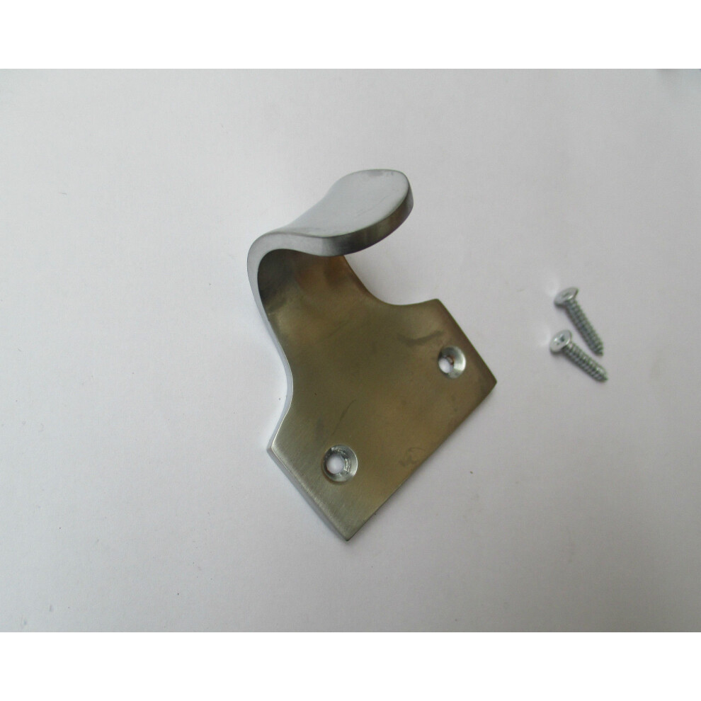Satin Brushed Chrome Sash Lift Handle 5057067970017