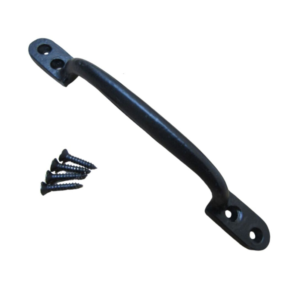 Sash Cabinet Pull Handle Black Antique 7" 5057067168735