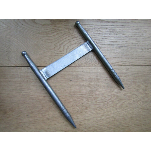 Plain Spike In Boot Scraper Antique Iron