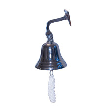 3" Ships Bell Polished Chrome